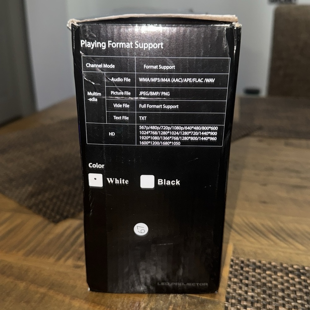 Video projector 📽️ - Picture 2 of 5